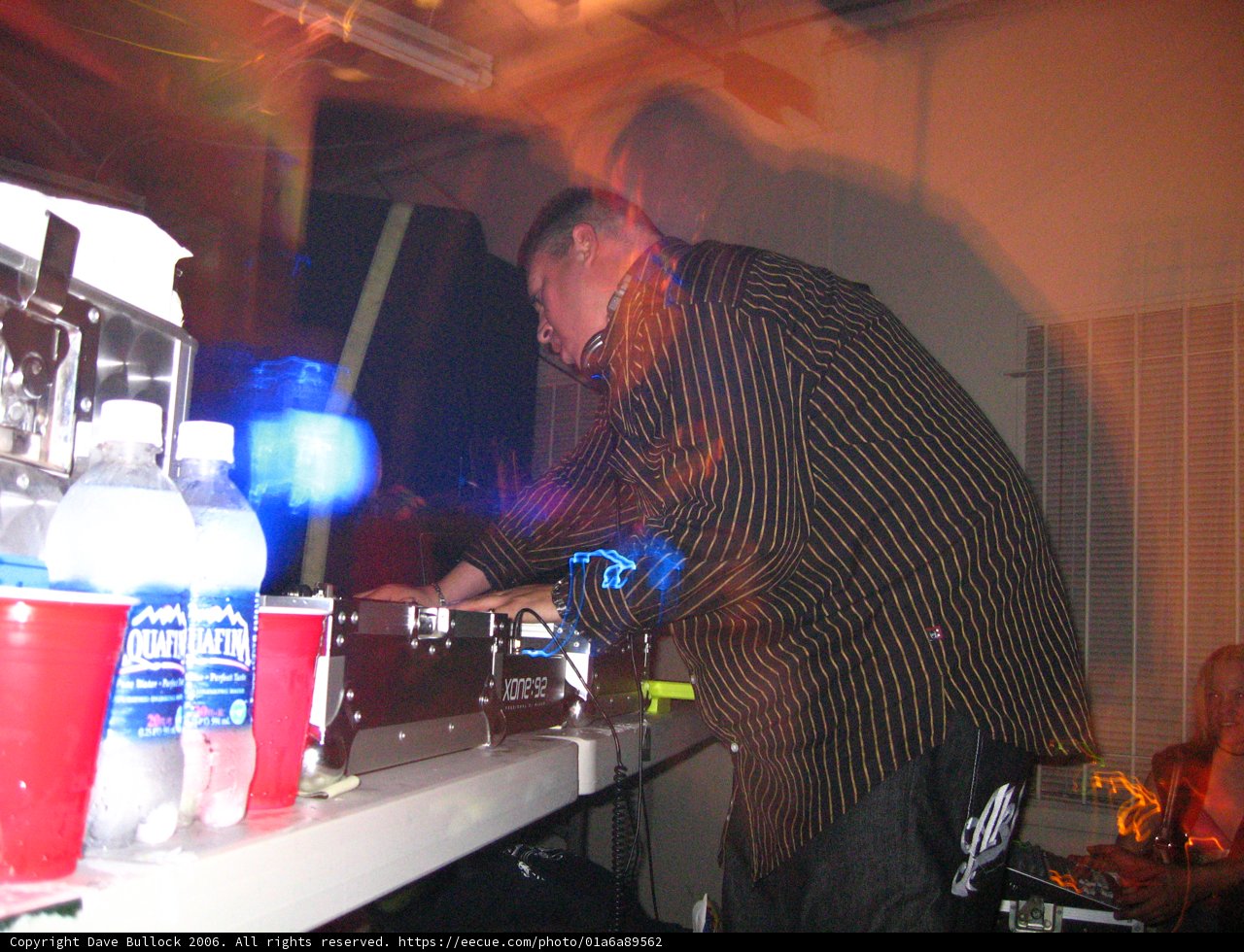 DJ at the NYE Bash