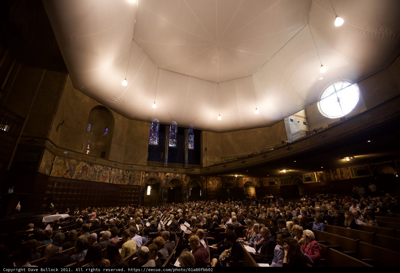 Packed Pews: A Congregation Joins in Ordination Ceremony