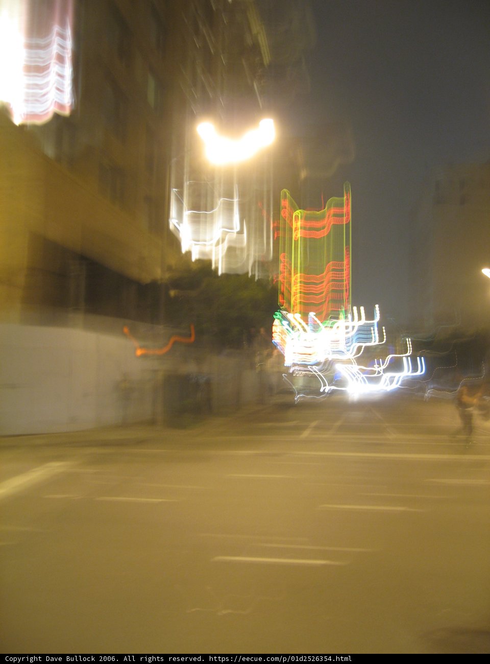 Blurred Metropolis Nights