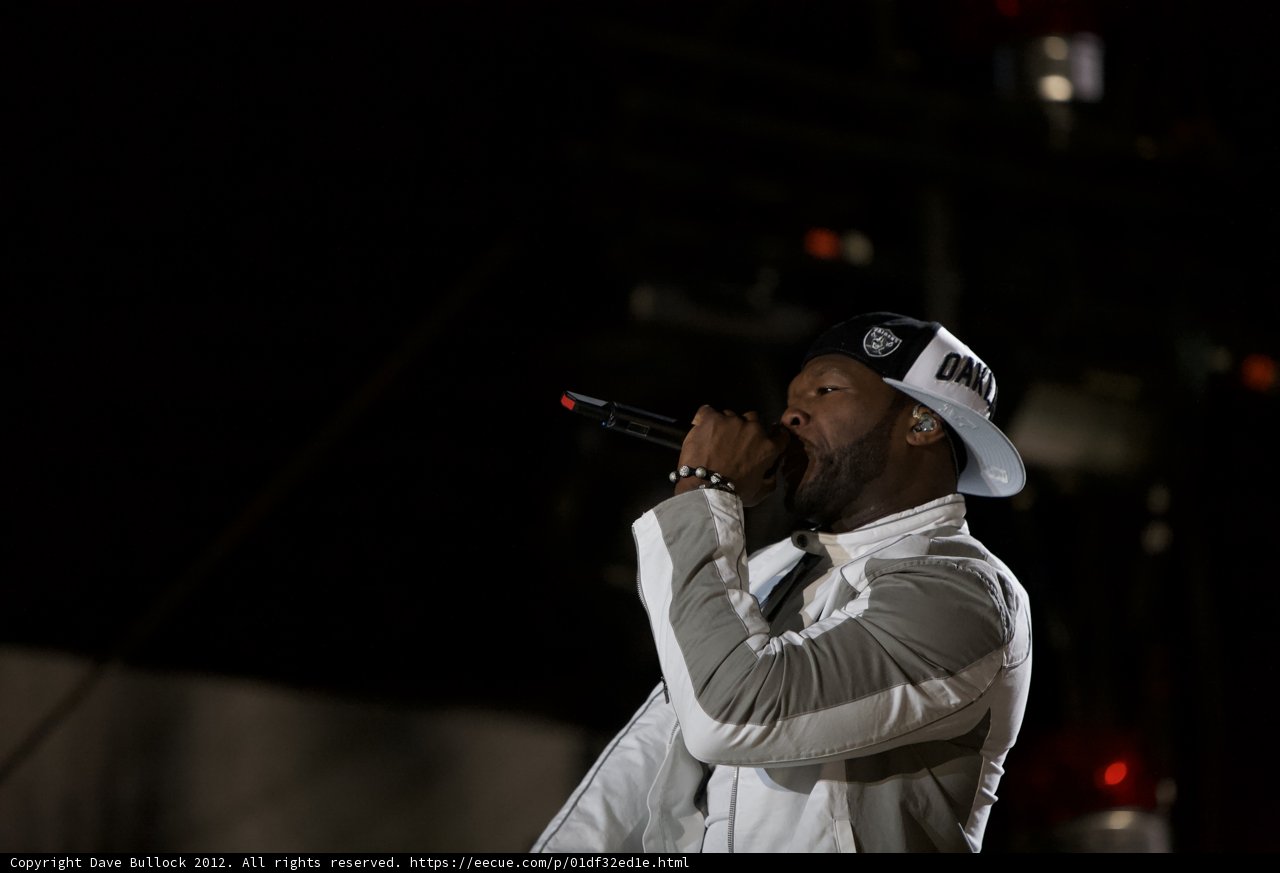 50 Cent Rocks the Crowd at Coachella 2012