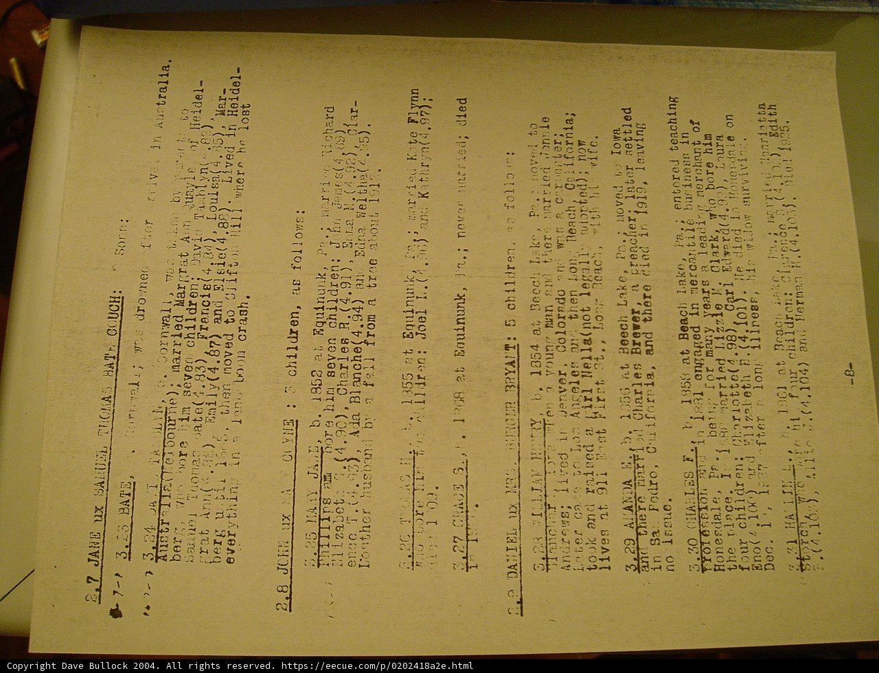 Printed Page of a Book