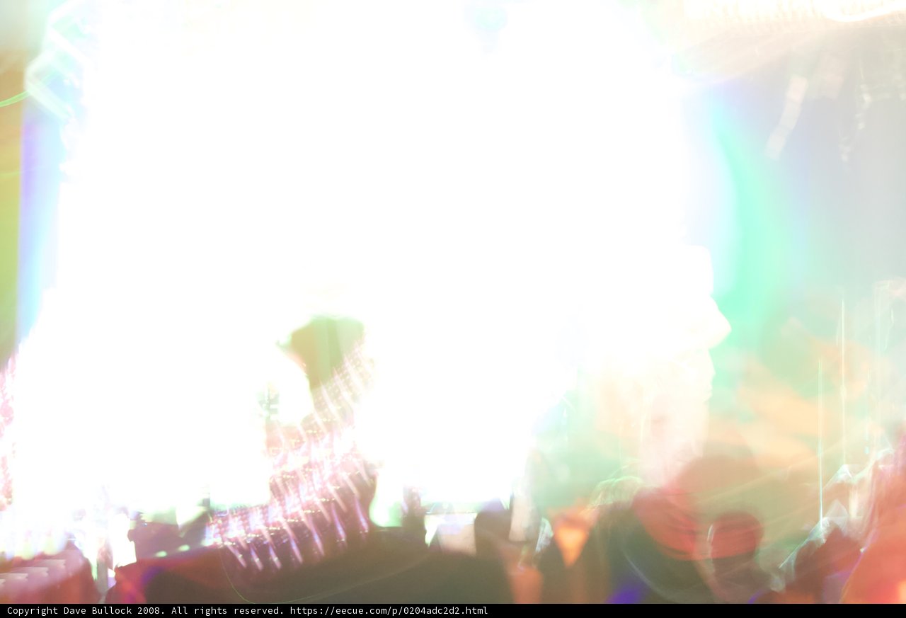 Blurry Nightclub Performance