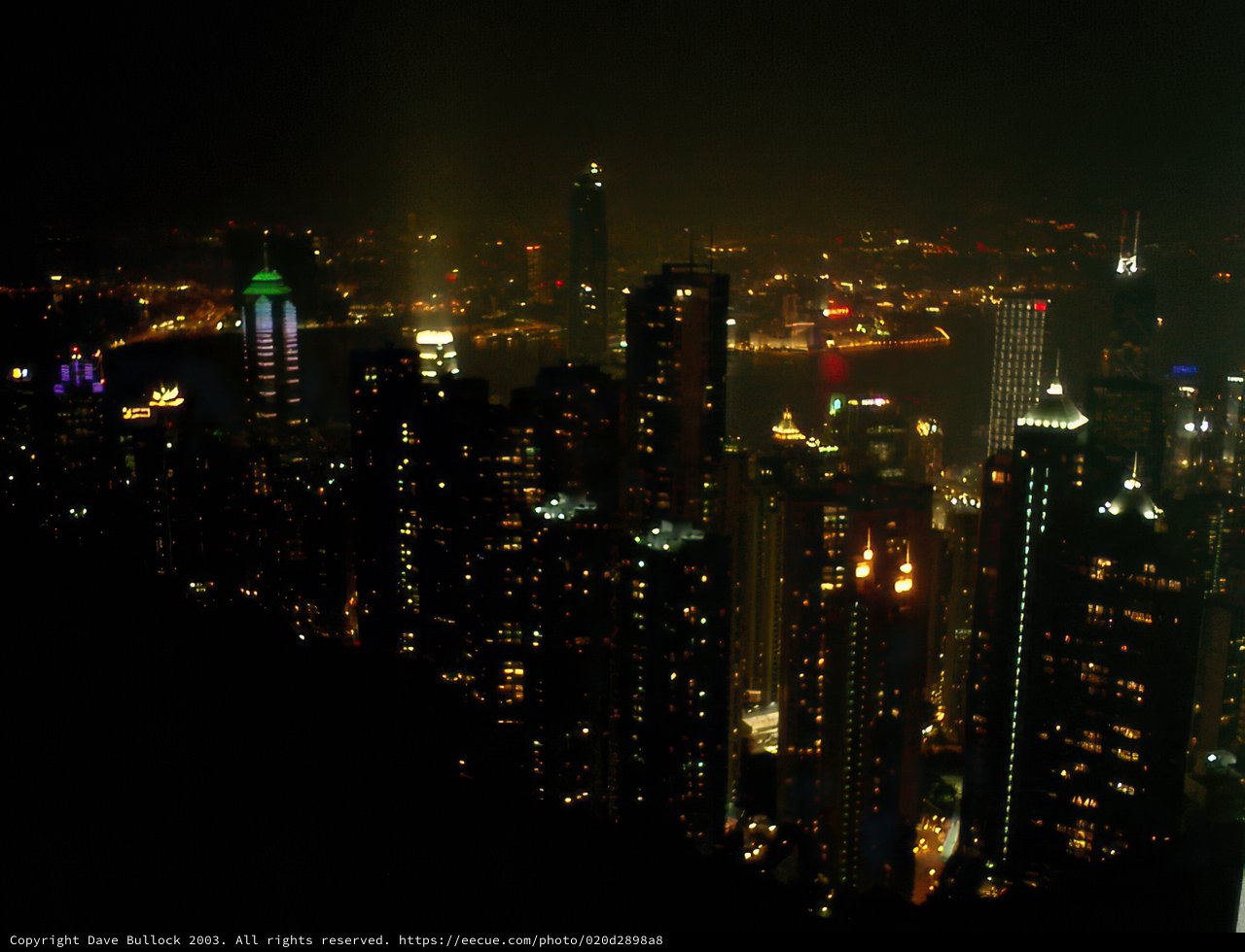 Illuminated Metropolis: Hong Kong at Night