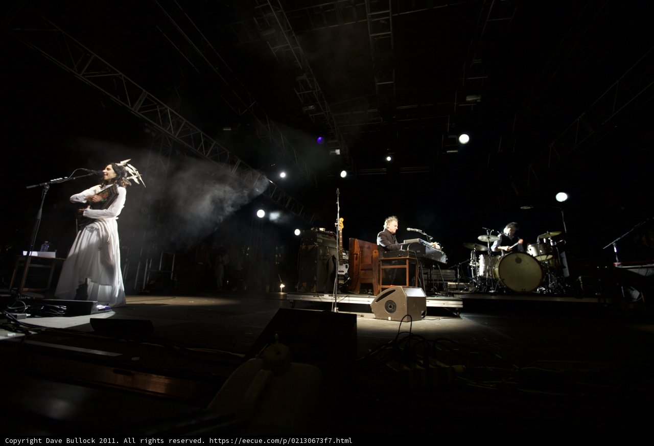 PJ Harvey's Powerful Performance on the Coachella Stage