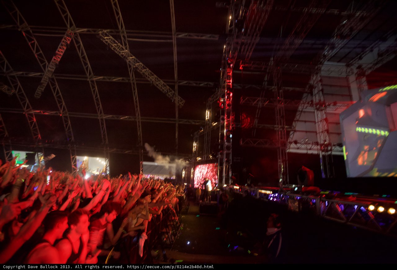 Electric Crowd at Coachella Concert
