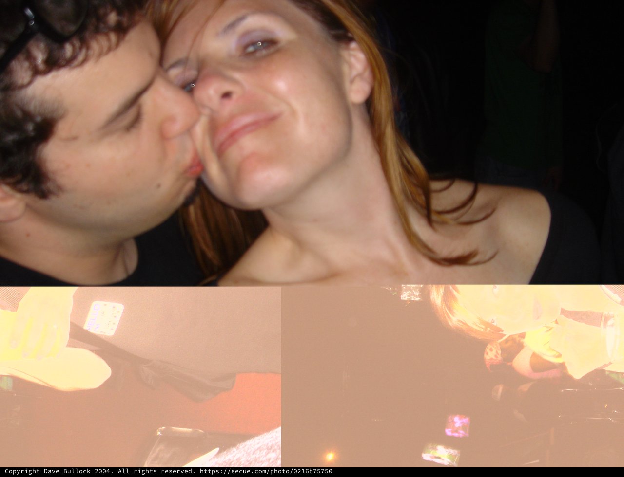 Intimate Moment: Couple Sharing a Tender Kiss