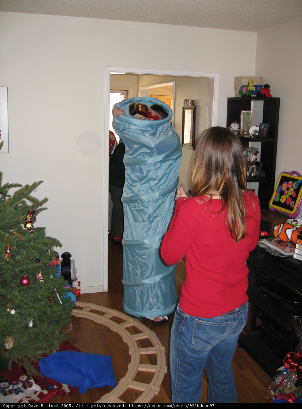 Blue Jacket Holiday Cheer