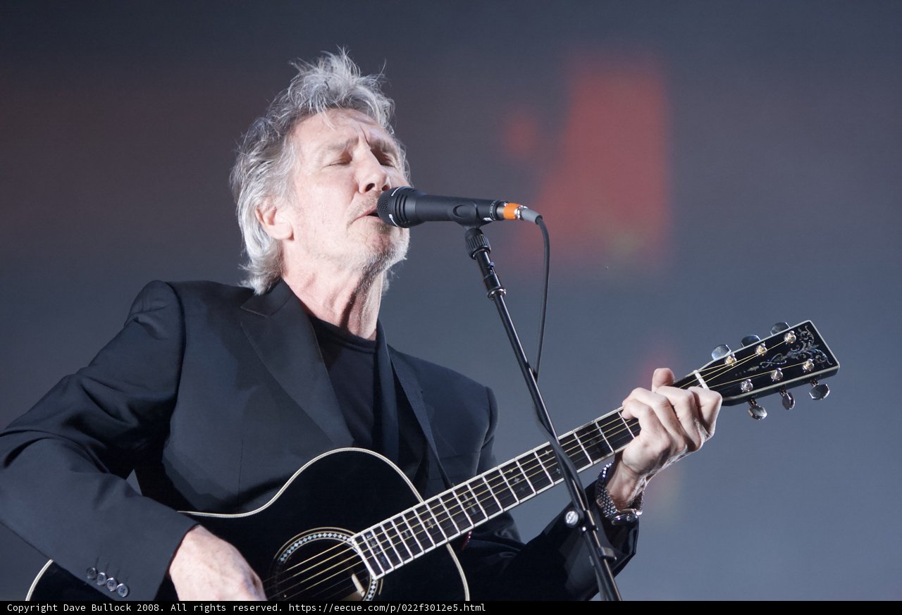 Roger Waters Strums a Melody at Coachella
