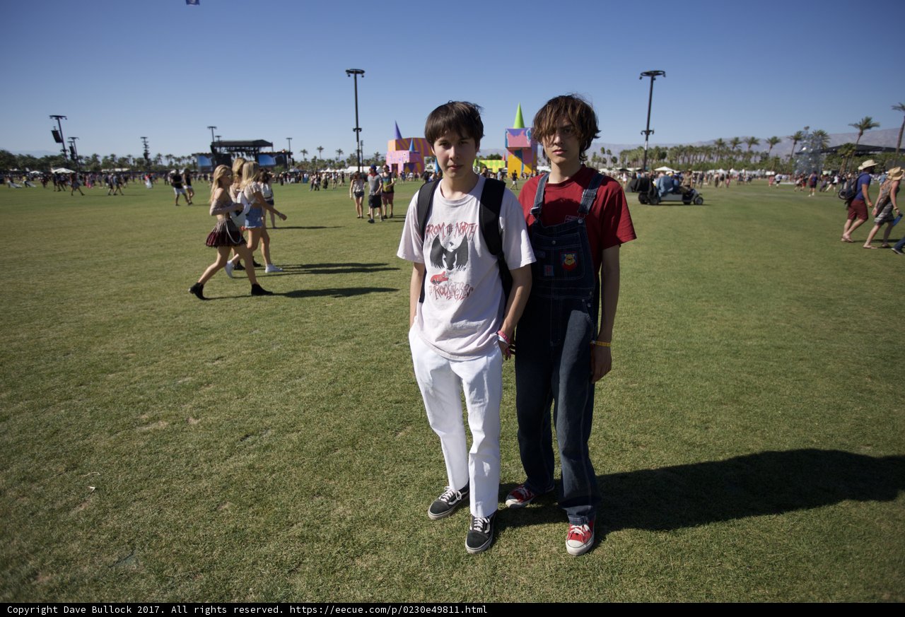Enjoying the Outdoors at Coachella
