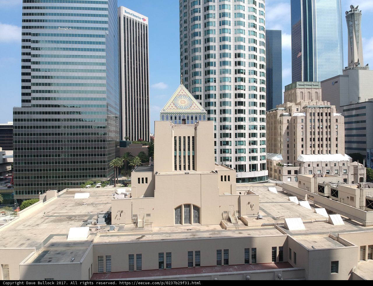 Iconic Clock Tower in the Heart of Los Angeles