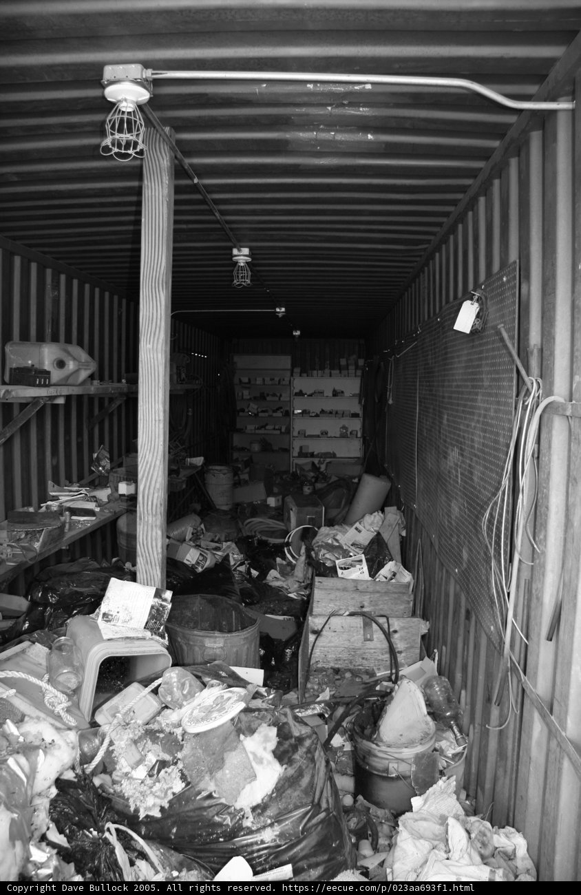 Overflowing Container