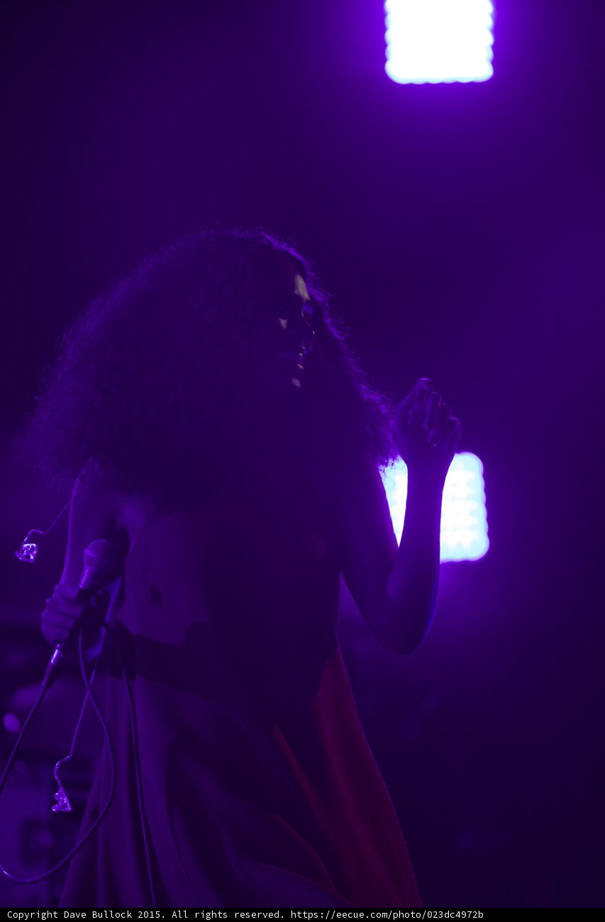 Solange Close Up Eyes Closed Fist Near Face Emotional