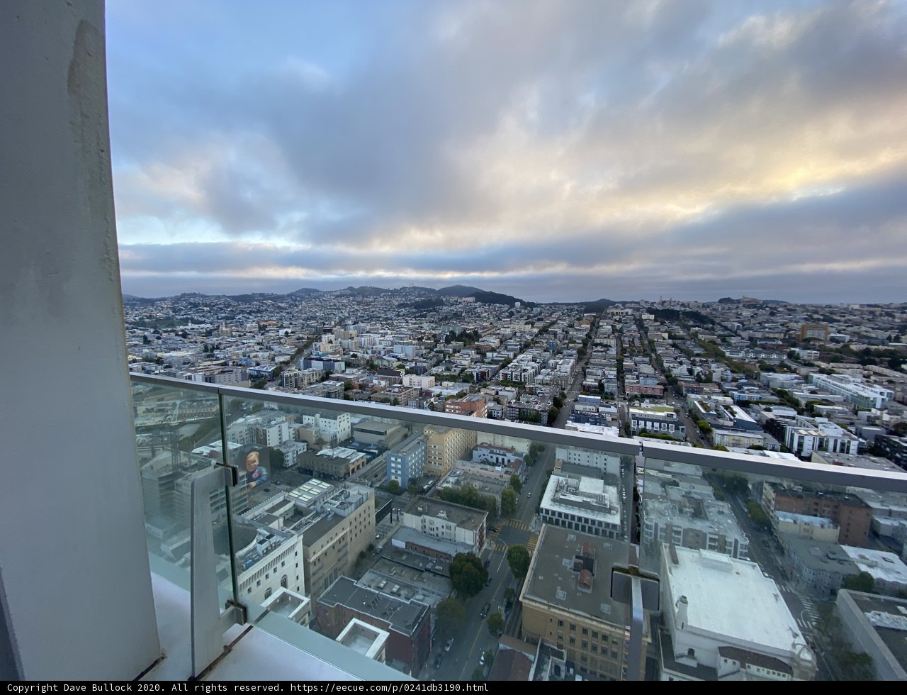 Soaring above San Francisco