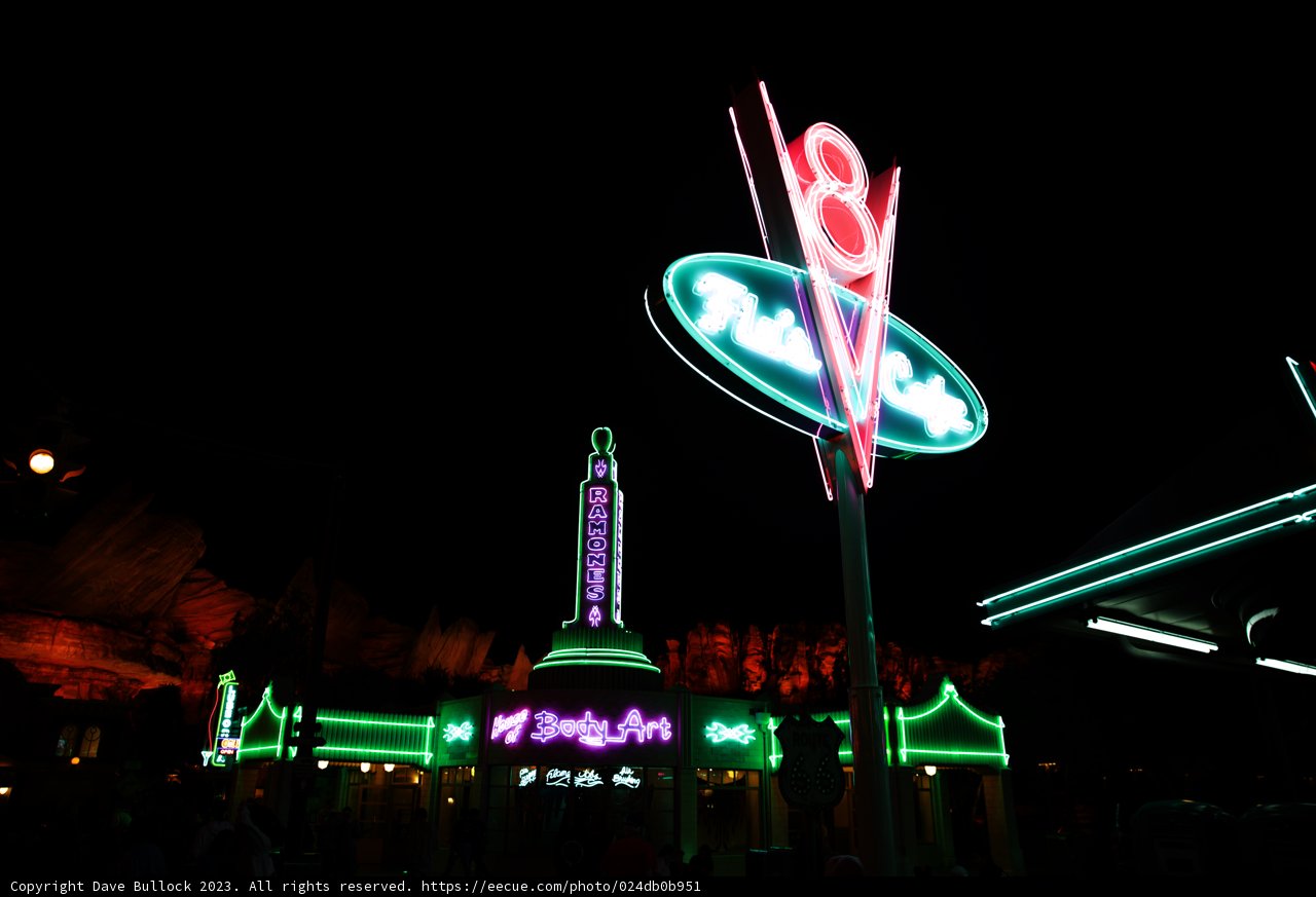 Neon Nights at the Diner