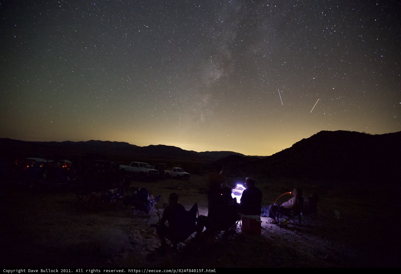 Night Sky Camping Adventure