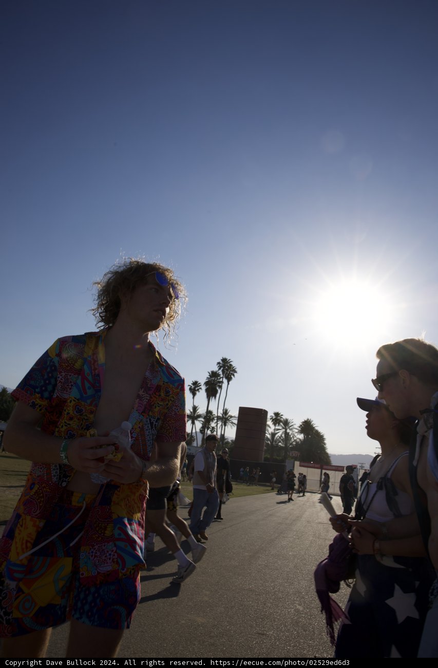 Sunlit Strolls at Coachella 2024