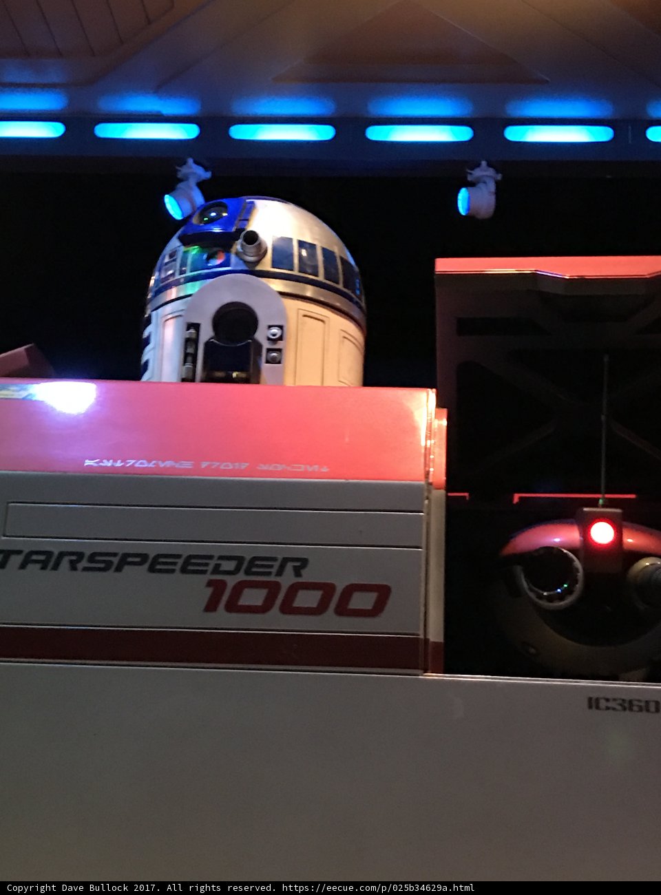 Displaying the Droids of Star Wars
