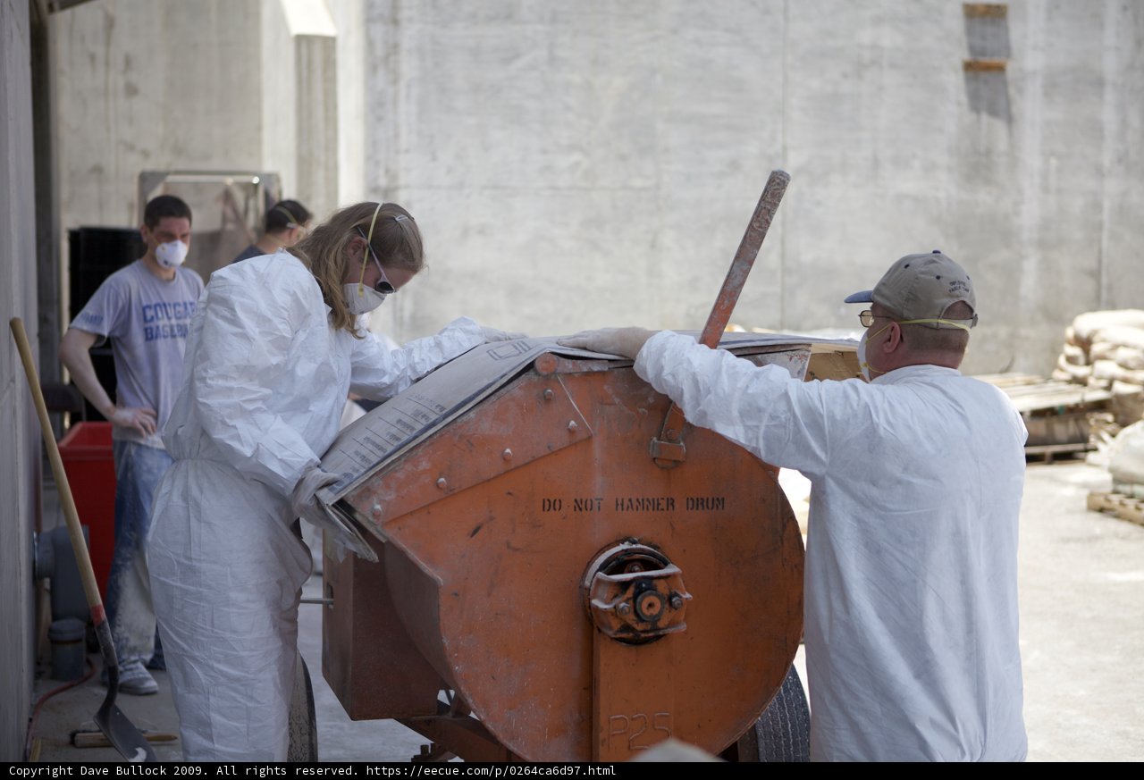 Working on the Mars Rover