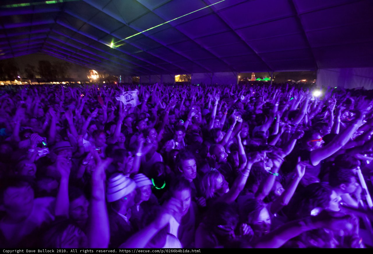 Urban Concert Crowd Gets Pumped