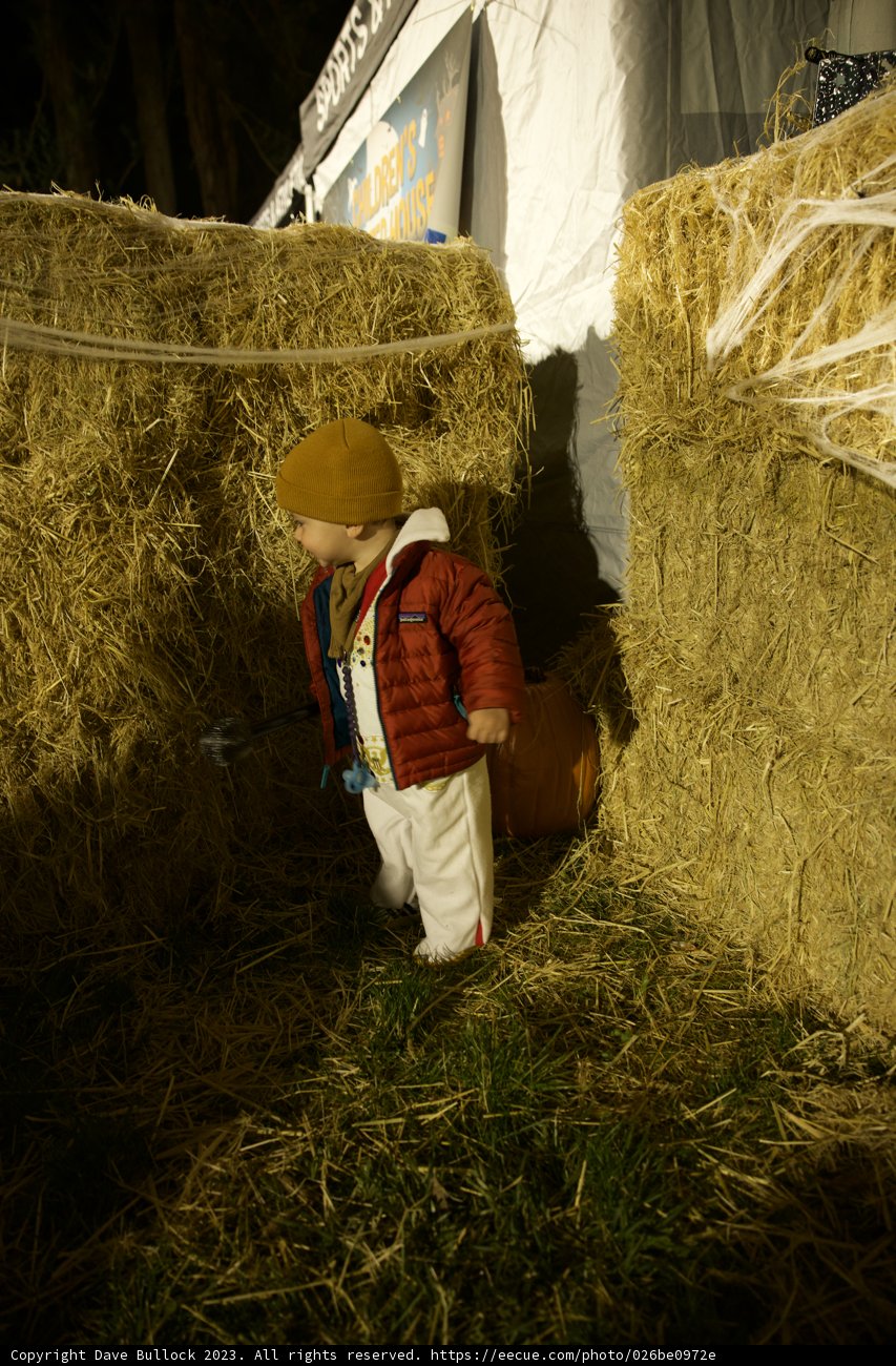 Stern Grove Halloween Festival - Hay Bale Baby Doll