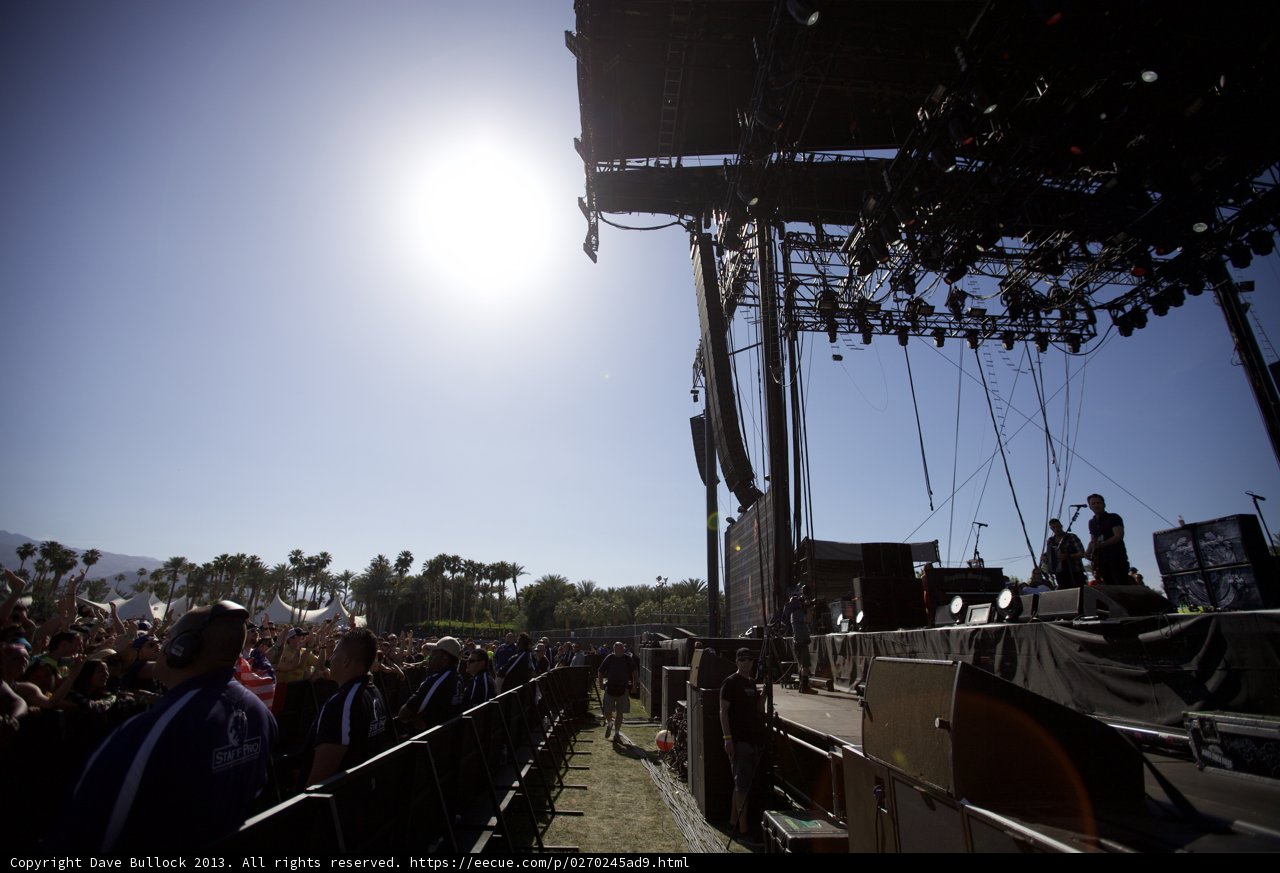Sunlit Crowd at Coachella