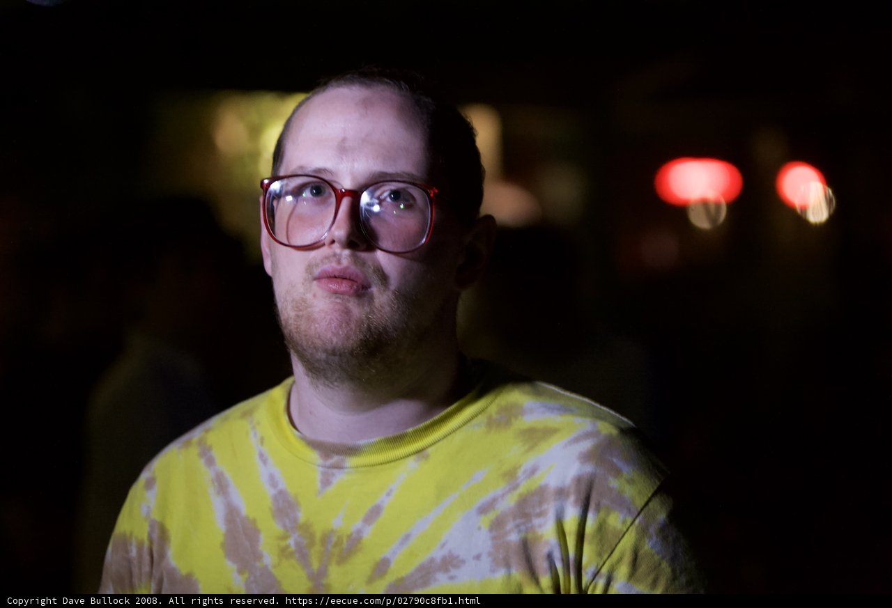 Dan Deacon rocking the tie dye