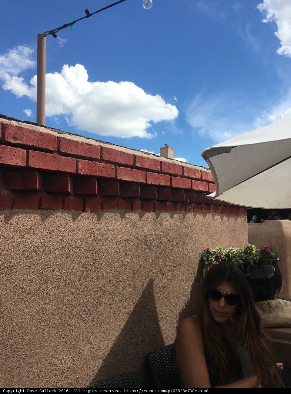Relaxing Under the Umbrella