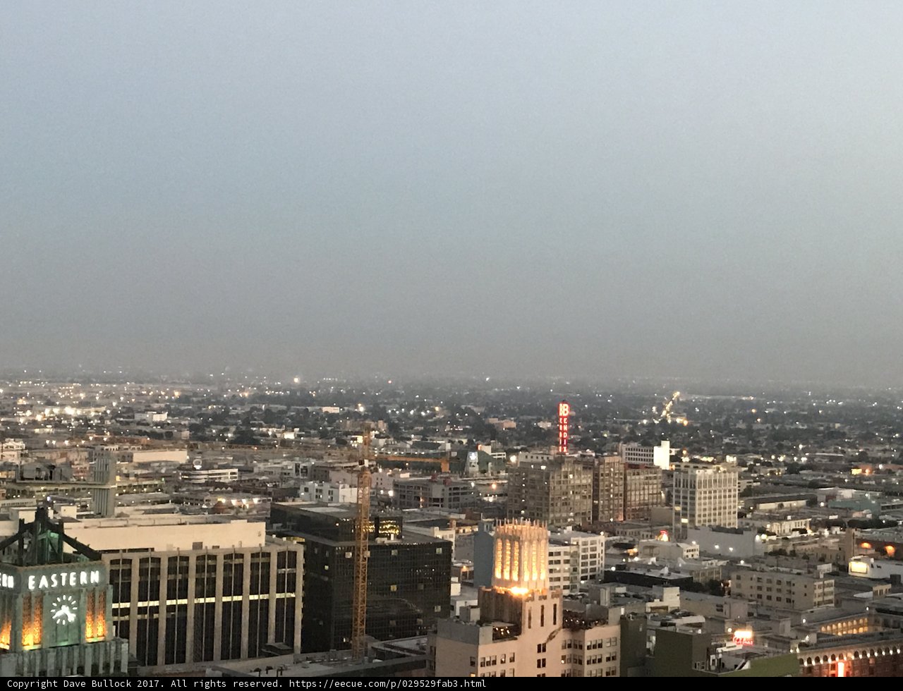 City Lights at Dusk