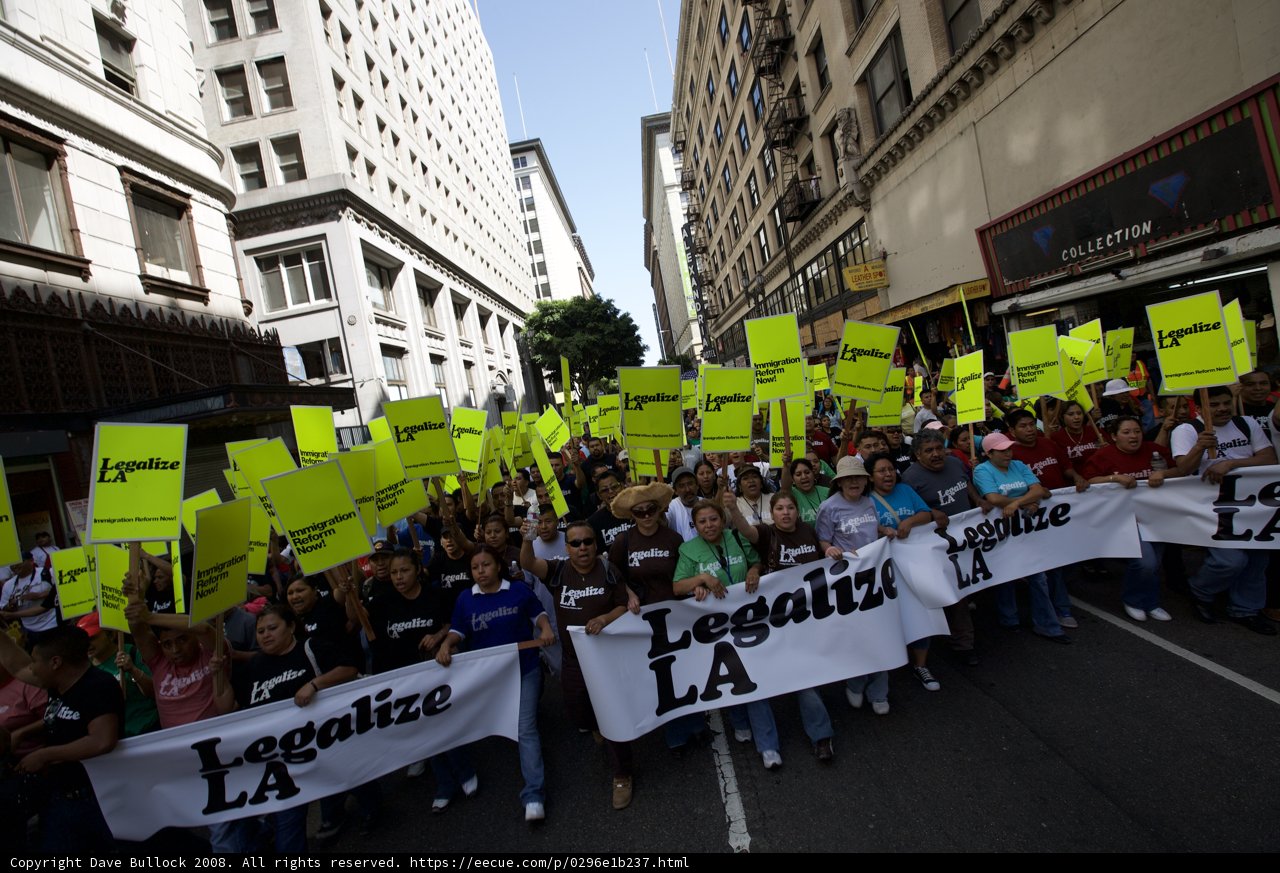 May Day Protestors Take to the Streets