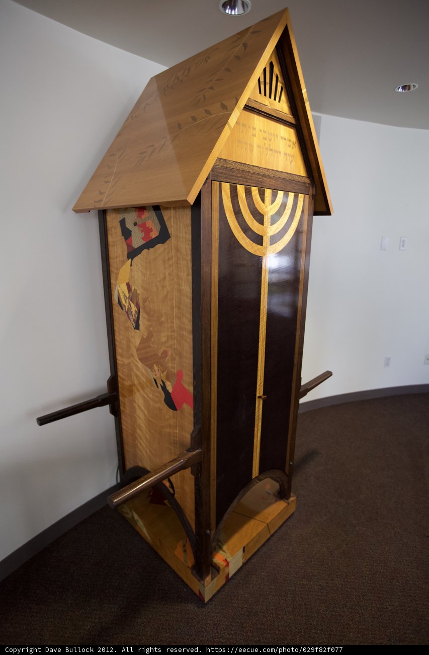 Wooden Menorah Box