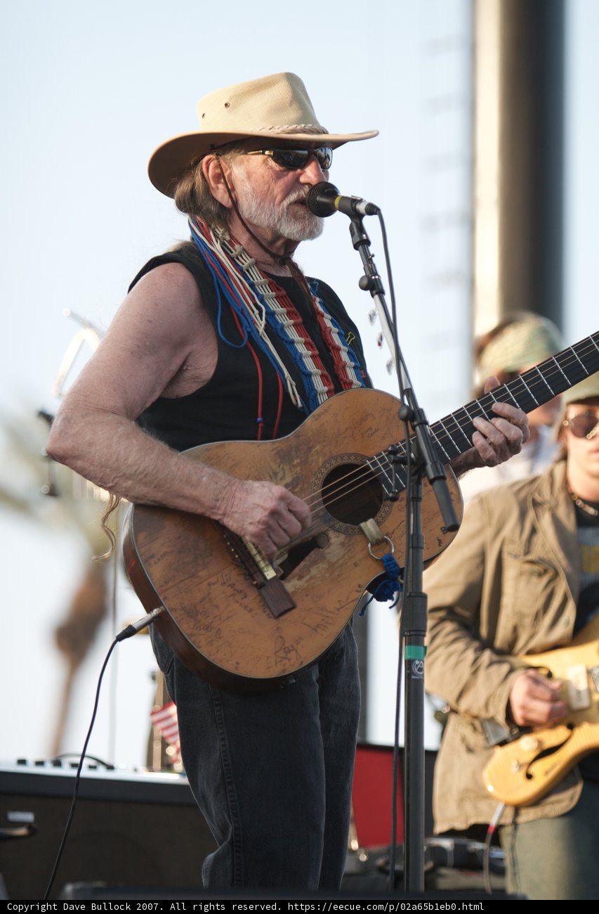 Willie Nelson performs at Coachella
