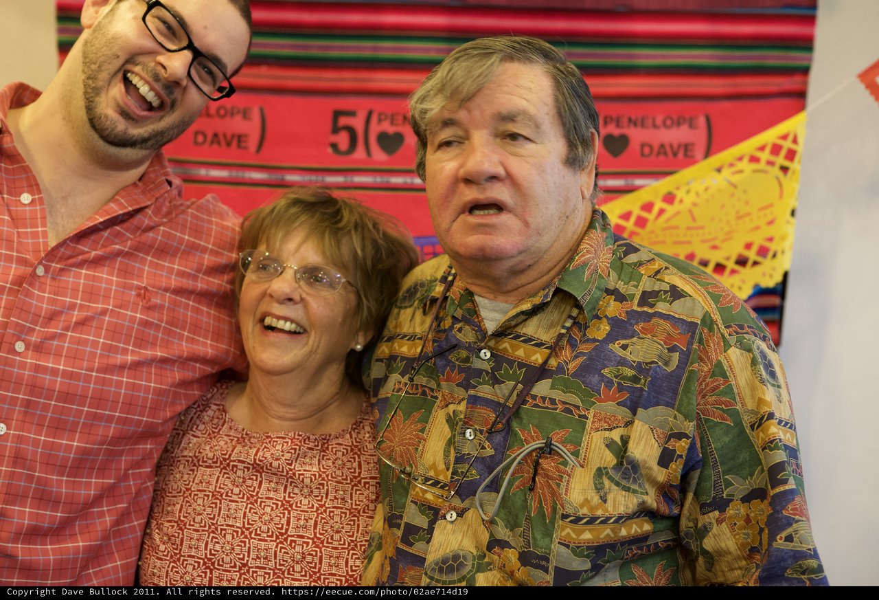 Three Generations Celebrate a Five-Year Anniversary Fiesta
