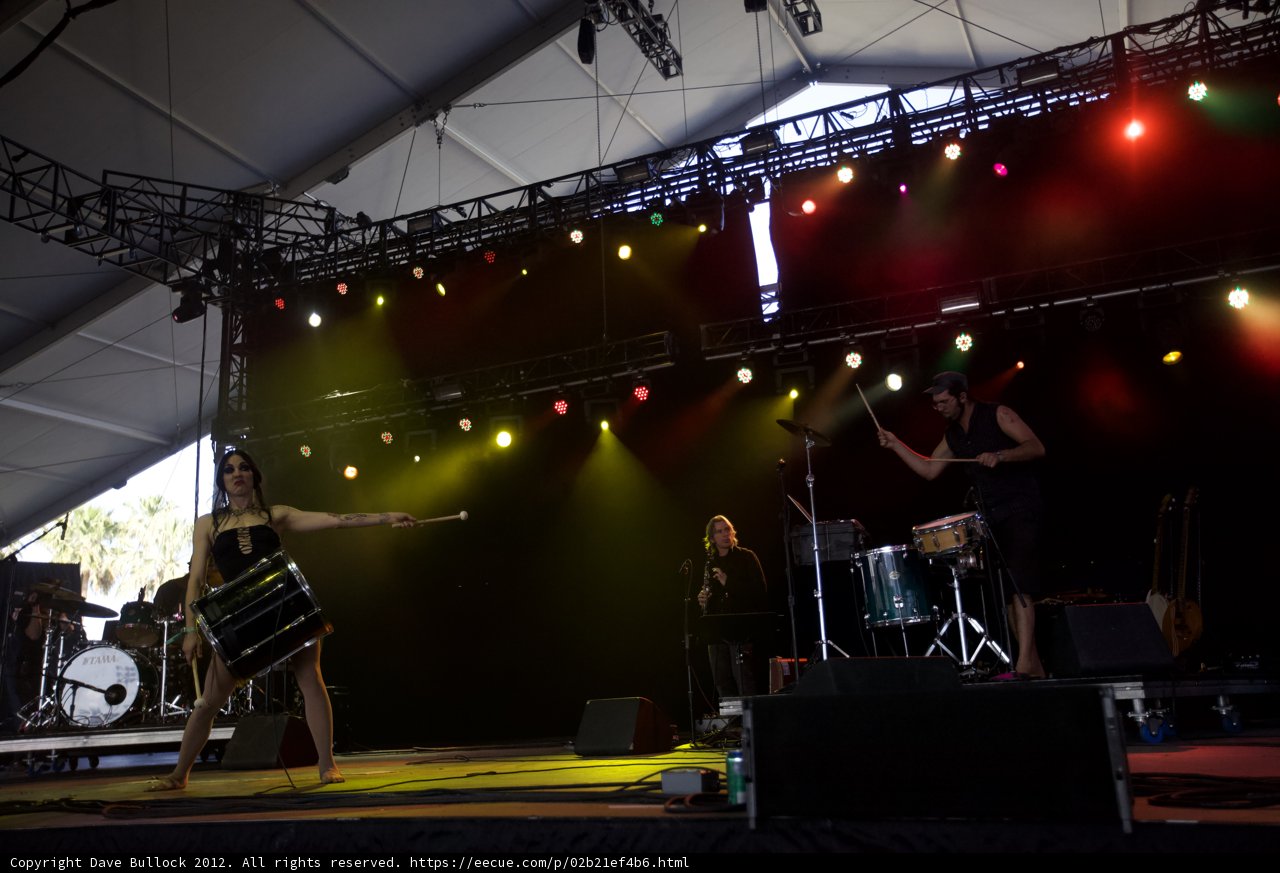 Rockin' Out on Stage