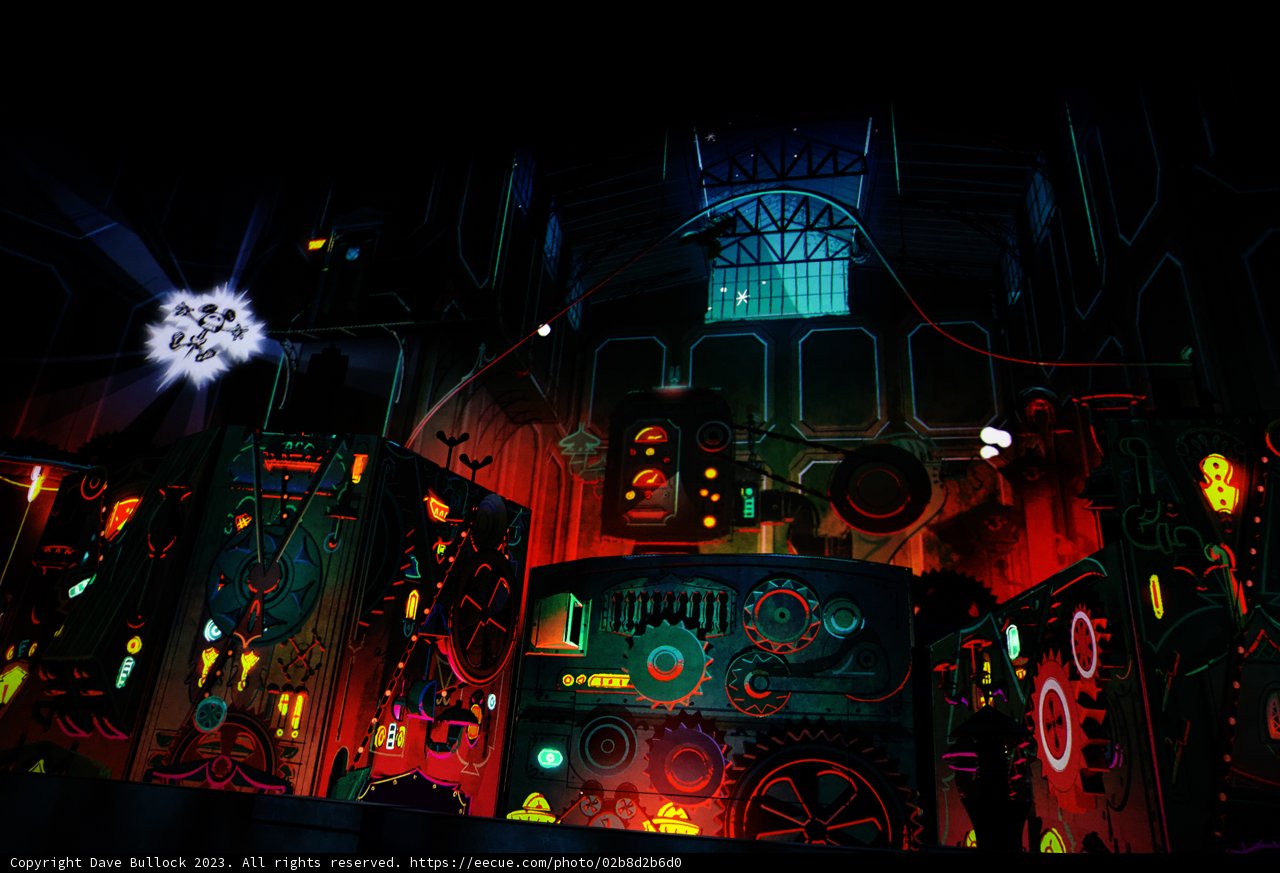 The Dark Knight Rising in Disneyland