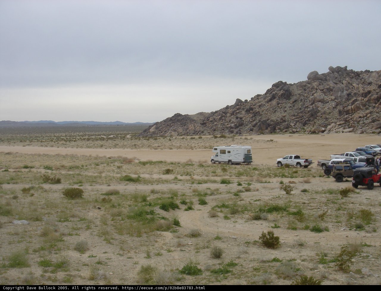 Desert Parking Lot