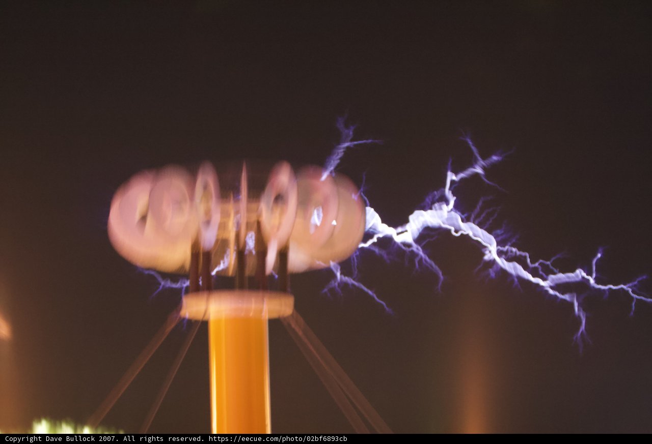 Electric Coil in the Sky