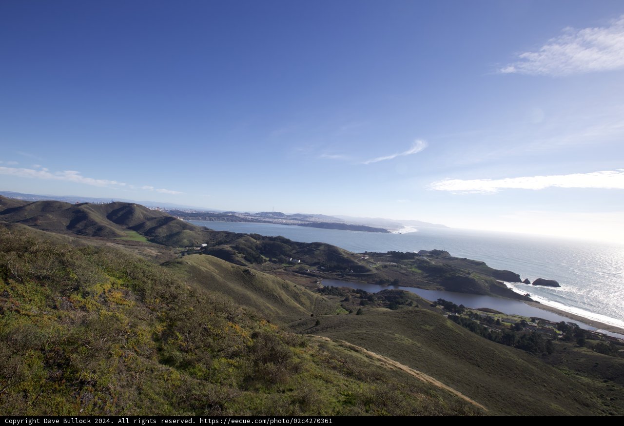 Mesmerizing Ocean Vista from Marin Headlands Hill