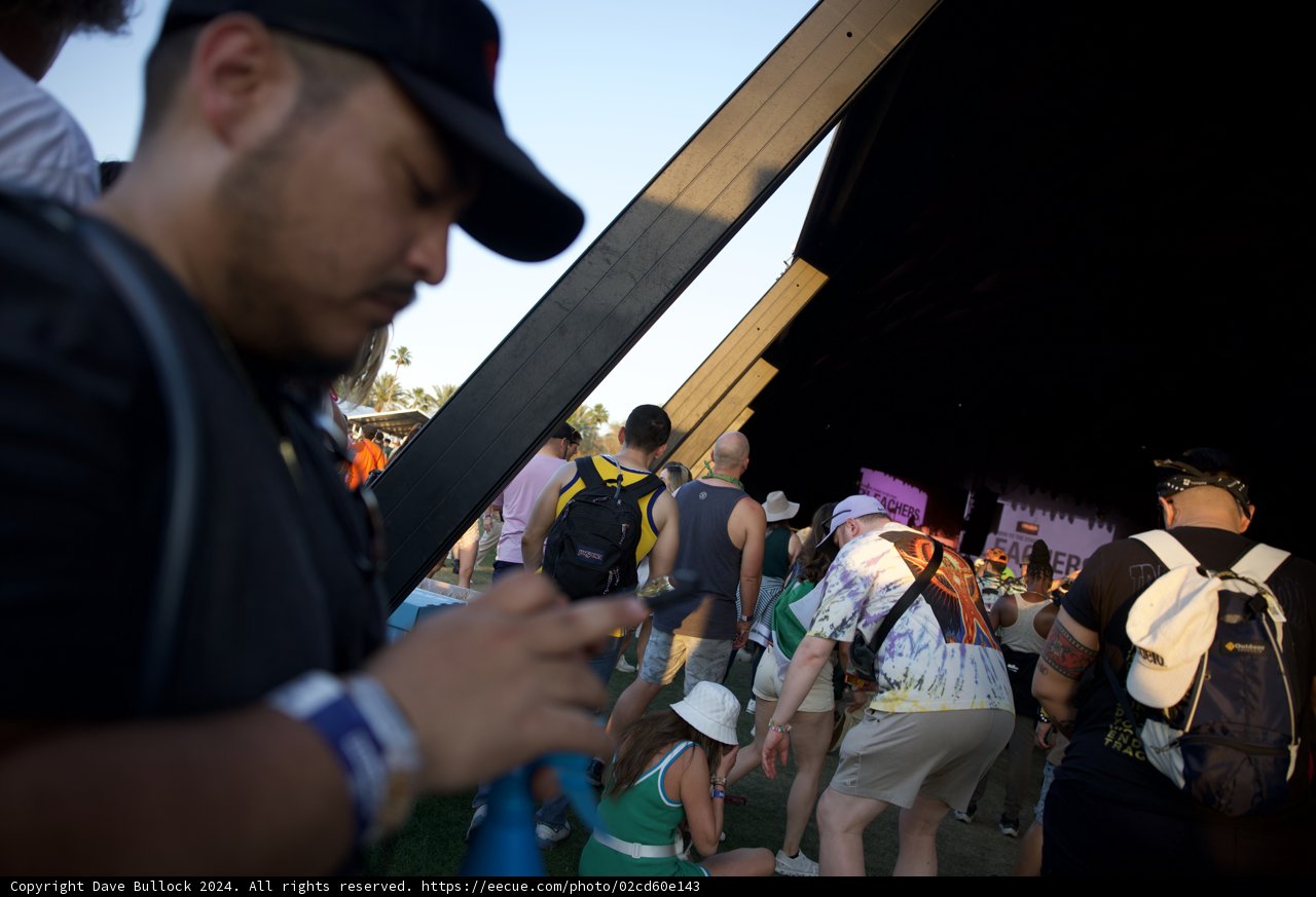 Capturing Coachella: A Candid Festival Moment