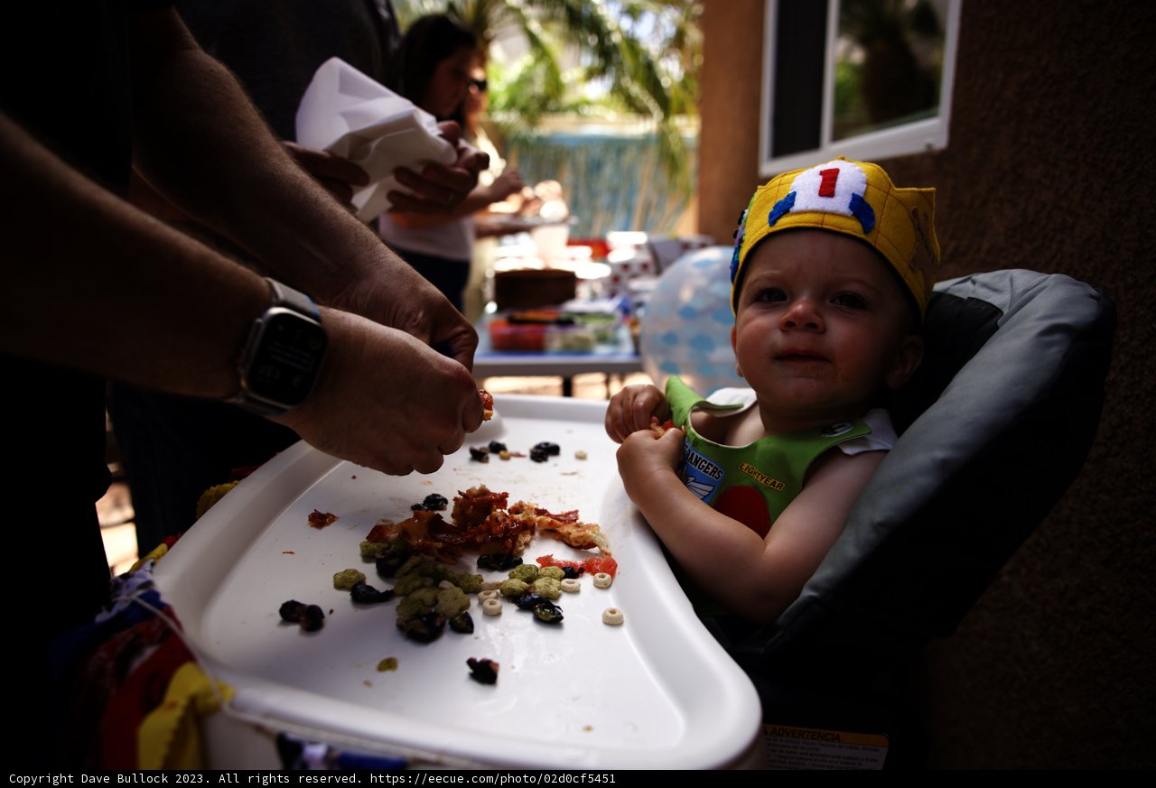The Birthday Boy's Special Mealtime