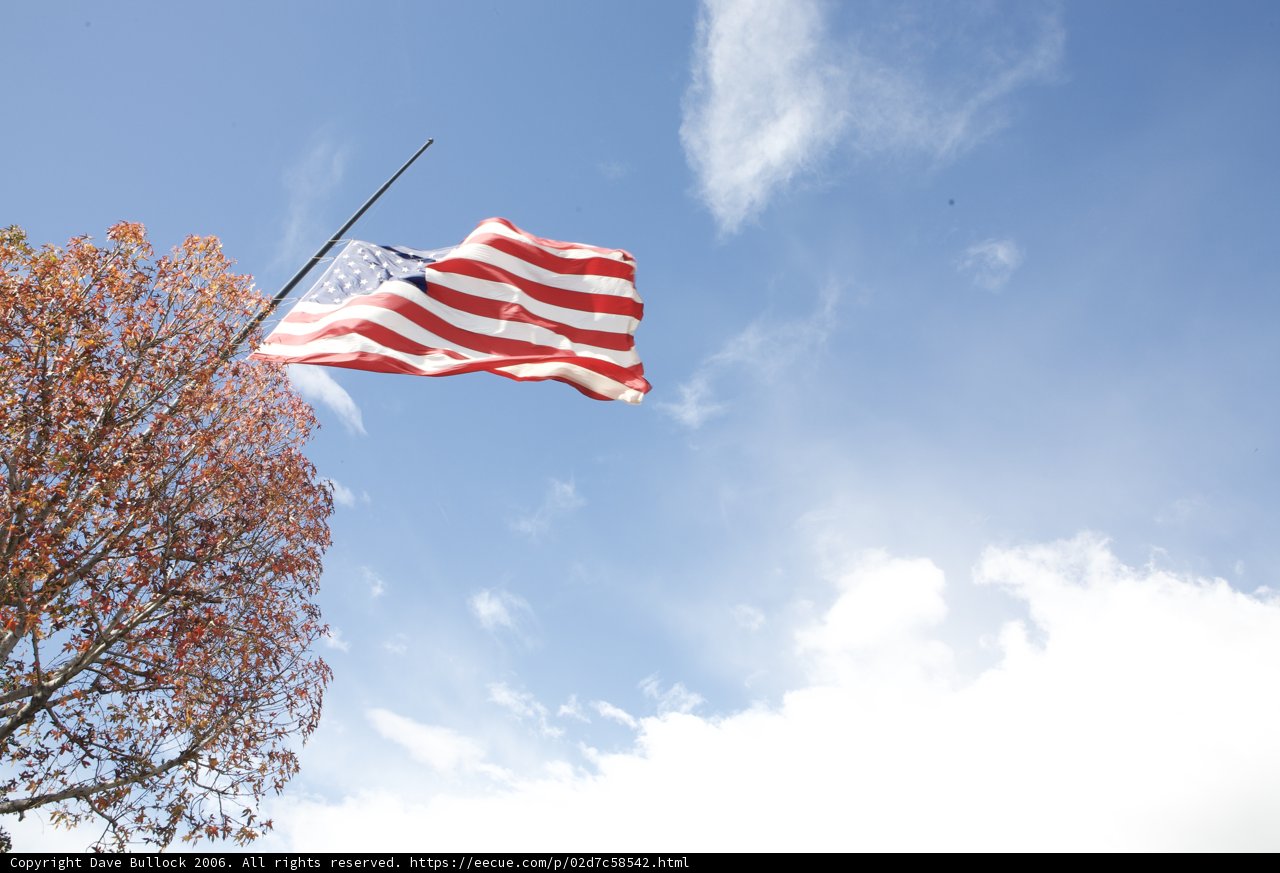 Proudly Flying Old Glory