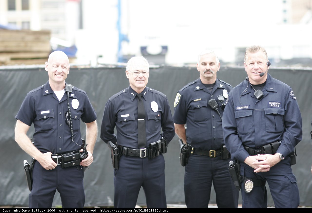 Police Presence at Student Protest