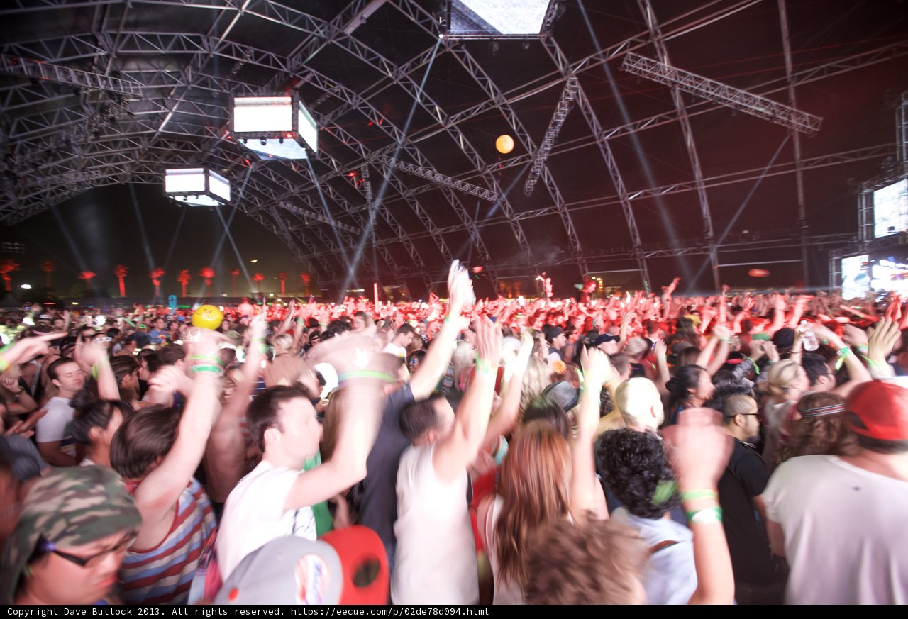 Coachella Crowd Goes Wild