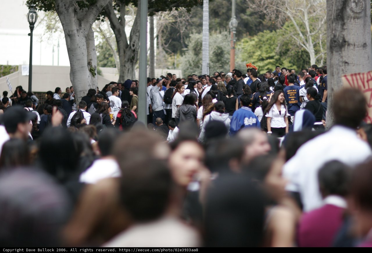 School Walkout Draws a Crowded Park