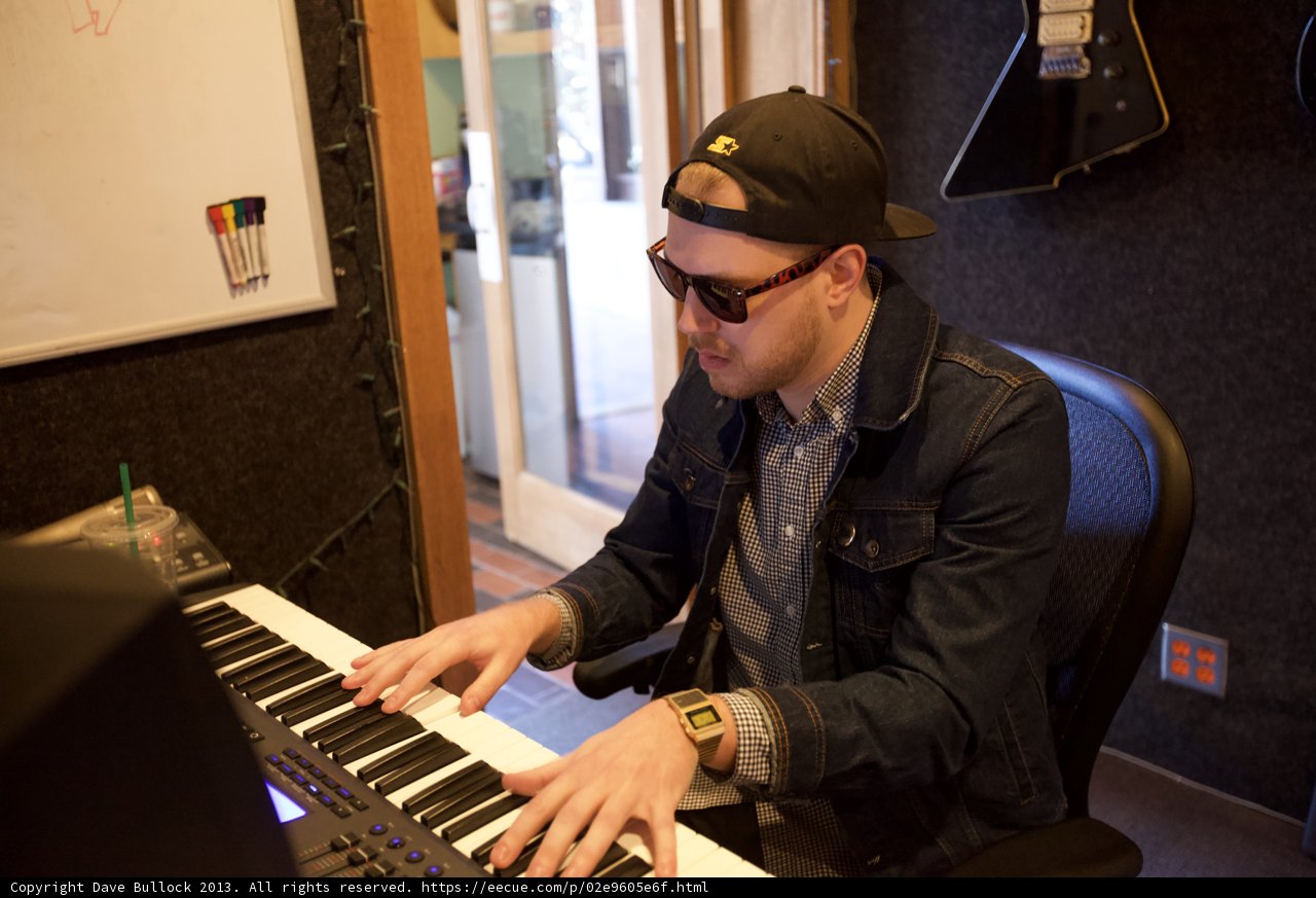 Musical Man with Shades