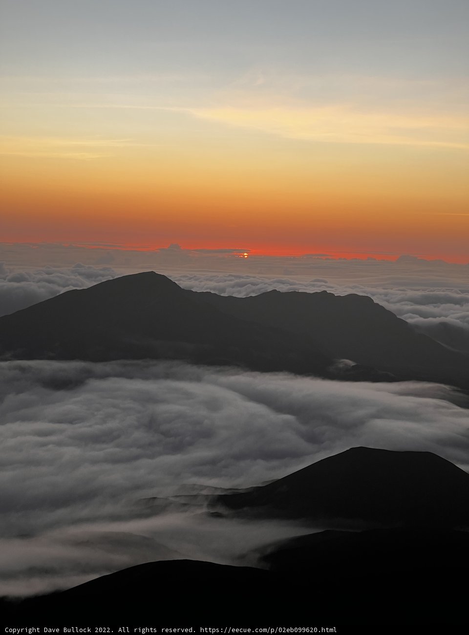 Summit Sunrise: Above the Clouds