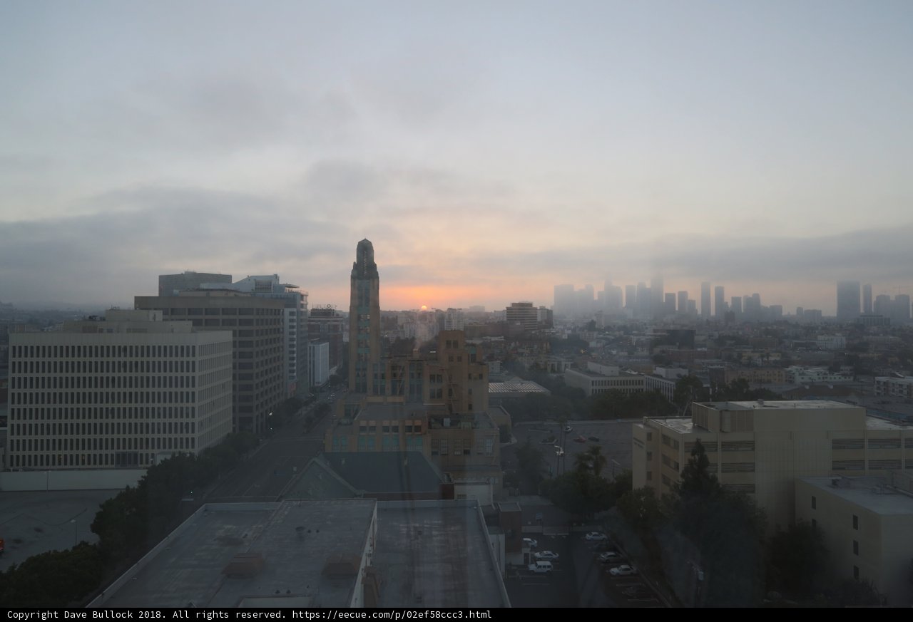 Setting Sun on the Urban Jungle