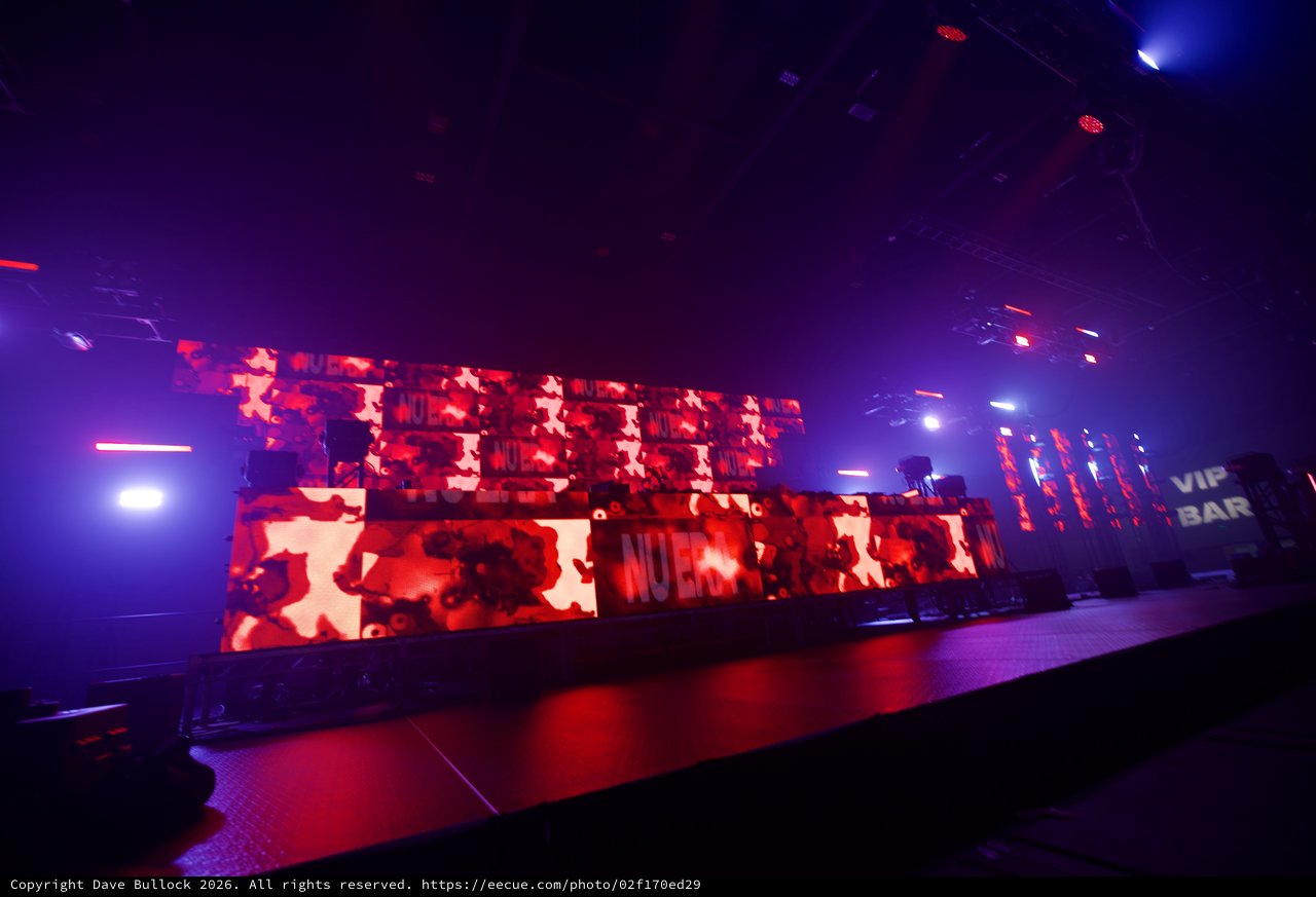 Pulsating LED Stage at Wobbleland Festival 2026