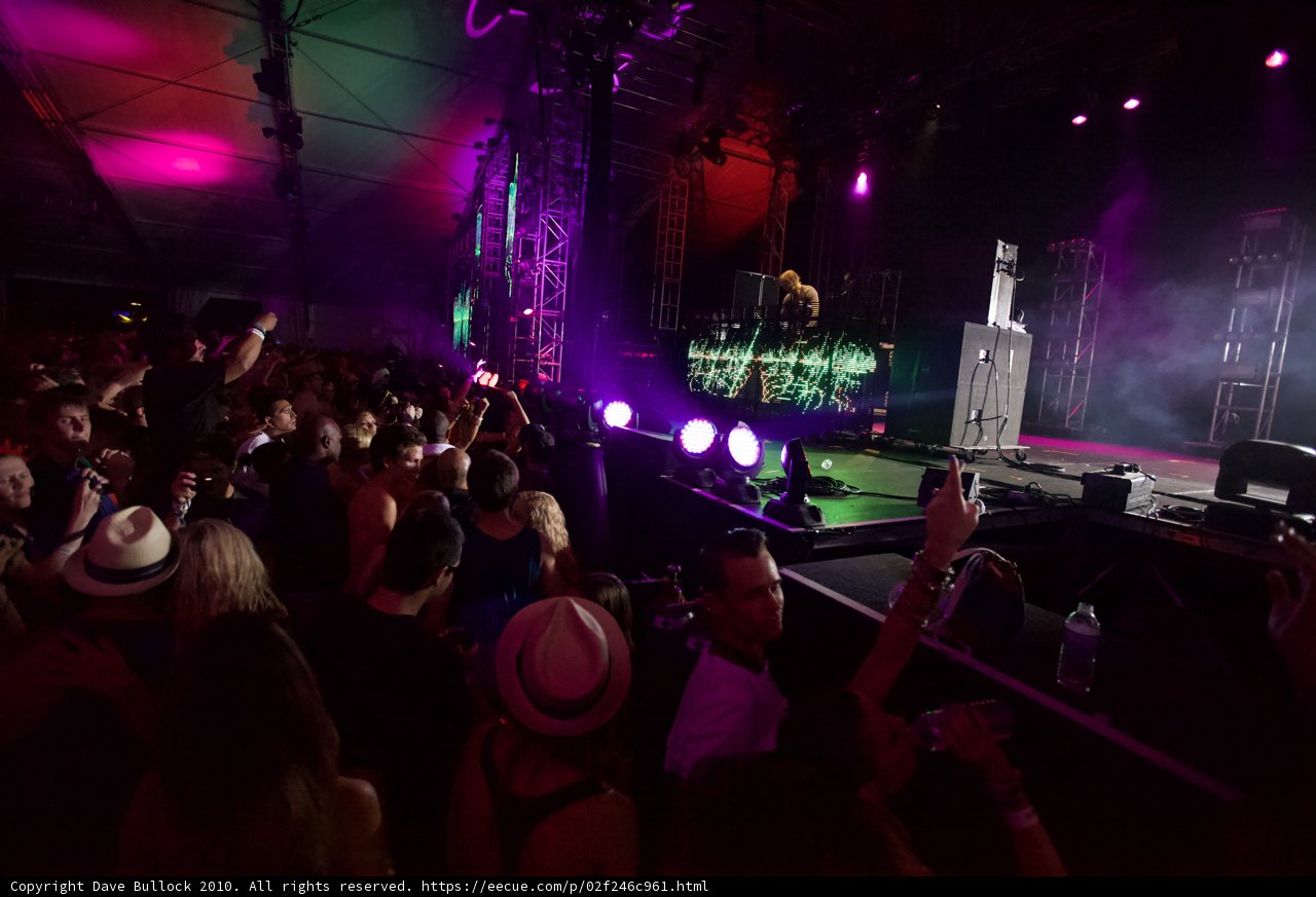 Urban Nightlife at Coachella Concert
