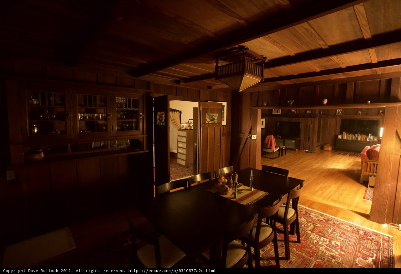 Elegant Hardwood Dining Room