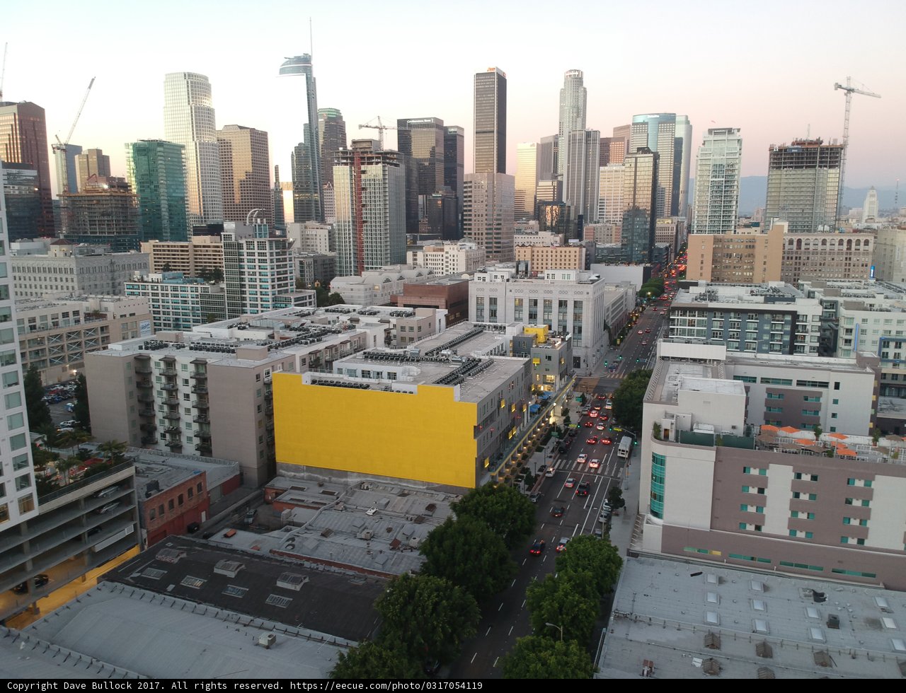 A Bird's Eye View of the Los Angeles Metropolis